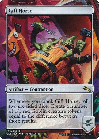 Gift Horse [Unstable] | Jomio and Rueliete's Cards and Comics