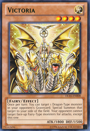 Victoria (Green) [DL16-EN008] Rare | Jomio and Rueliete's Cards and Comics
