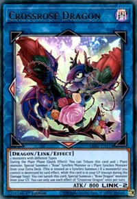 Crossrose Dragon [LDS2-EN114] Ultra Rare | Jomio and Rueliete's Cards and Comics