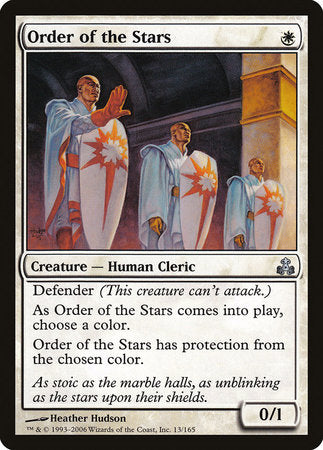 Order of the Stars [Guildpact] | Jomio and Rueliete's Cards and Comics