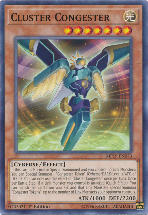 Cluster Congester [MP19-EN073] Common | Jomio and Rueliete's Cards and Comics