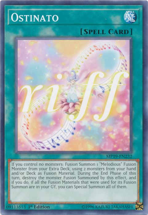 Ostinato [MP19-EN232] Common | Jomio and Rueliete's Cards and Comics