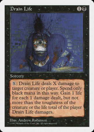 Drain Life [Fifth Edition] | Jomio and Rueliete's Cards and Comics
