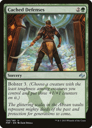Cached Defenses [Fate Reforged] | Jomio and Rueliete's Cards and Comics