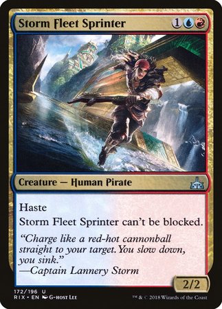 Storm Fleet Sprinter [Rivals of Ixalan] | Jomio and Rueliete's Cards and Comics