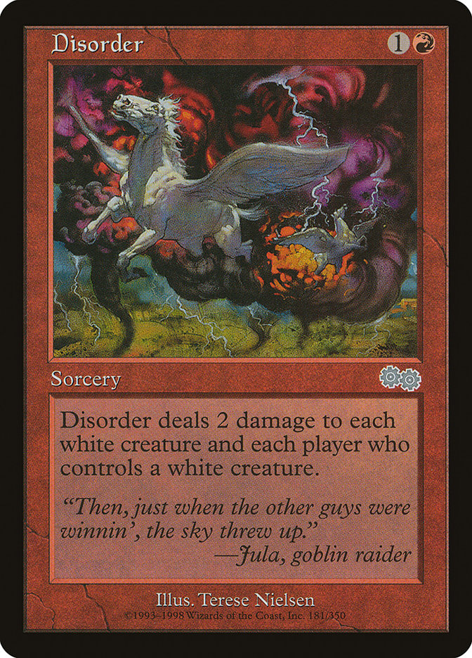 Disorder [Urza's Saga] | Jomio and Rueliete's Cards and Comics