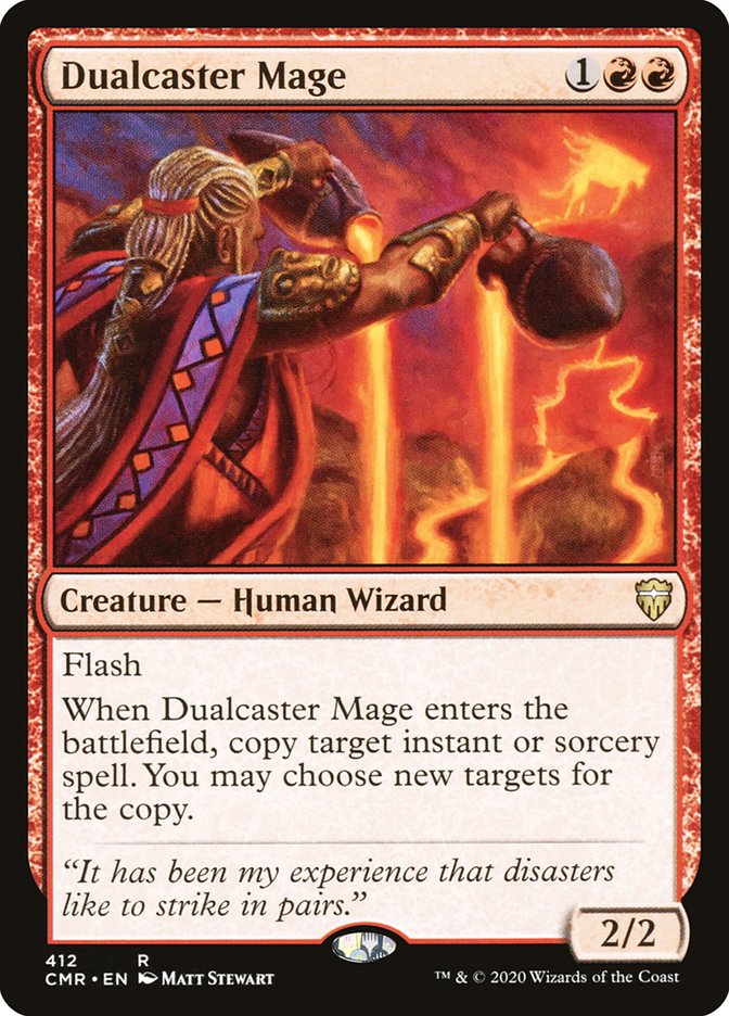 Dualcaster Mage [Commander Legends] | Jomio and Rueliete's Cards and Comics