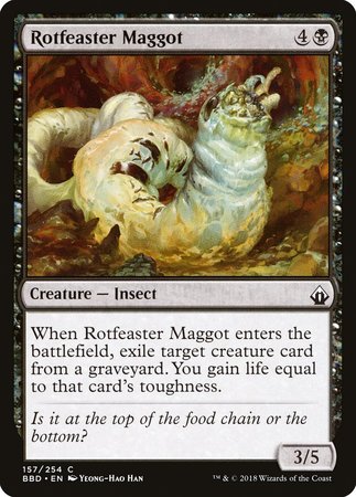 Rotfeaster Maggot [Battlebond] | Jomio and Rueliete's Cards and Comics