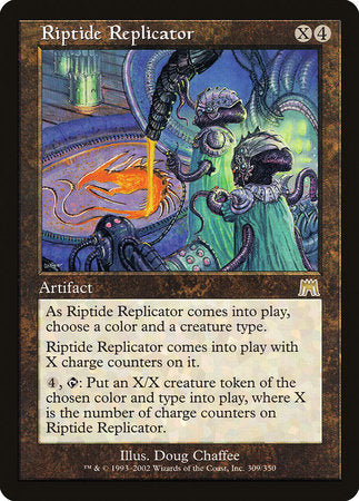Riptide Replicator [Onslaught] | Jomio and Rueliete's Cards and Comics