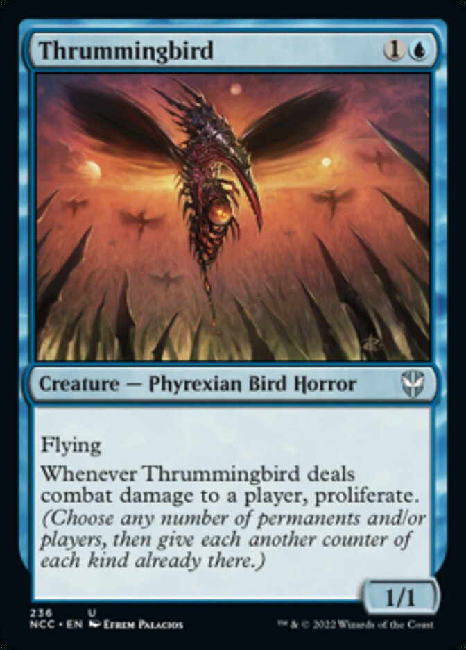Thrummingbird [Streets of New Capenna Commander] | Jomio and Rueliete's Cards and Comics