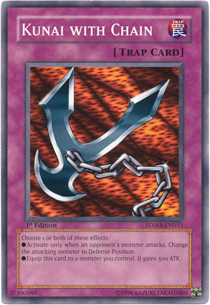 Kunai with Chain [SDWS-EN033] Common | Jomio and Rueliete's Cards and Comics