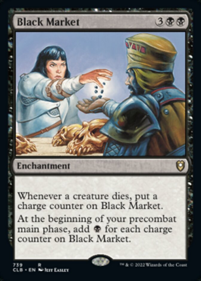 Black Market [Commander Legends: Battle for Baldur's Gate] | Jomio and Rueliete's Cards and Comics
