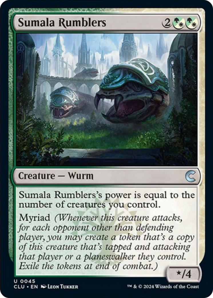 Sumala Rumblers [Ravnica: Clue Edition] | Jomio and Rueliete's Cards and Comics