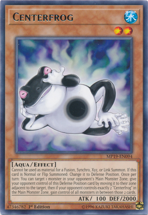 Centerfrog [MP19-EN094] Rare | Jomio and Rueliete's Cards and Comics