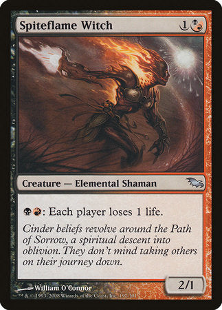 Spiteflame Witch [Shadowmoor] | Jomio and Rueliete's Cards and Comics