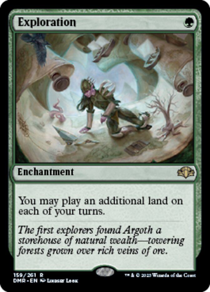 Exploration [Dominaria Remastered] | Jomio and Rueliete's Cards and Comics