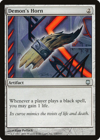Demon's Horn [Darksteel] | Jomio and Rueliete's Cards and Comics