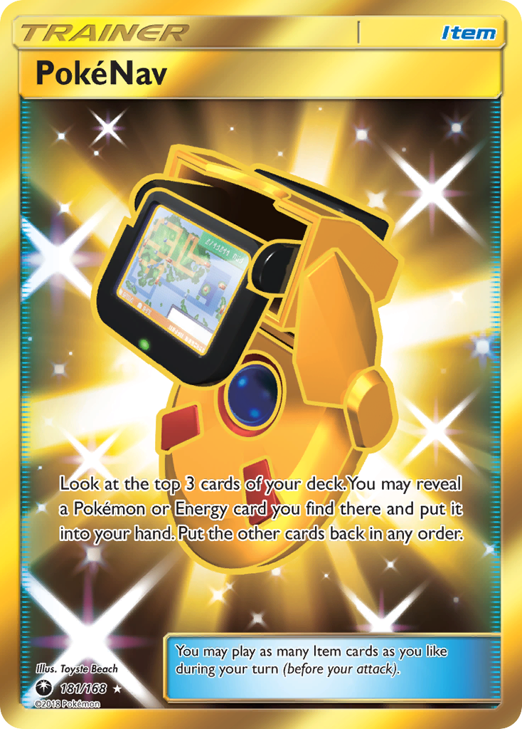PokeNav (181/168) [Sun & Moon: Celestial Storm] | Jomio and Rueliete's Cards and Comics