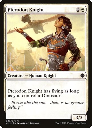 Pterodon Knight [Ixalan] | Jomio and Rueliete's Cards and Comics