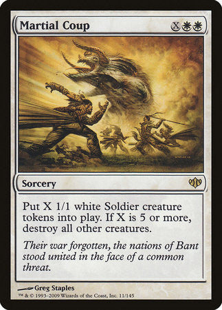 Martial Coup [Conflux] | Jomio and Rueliete's Cards and Comics