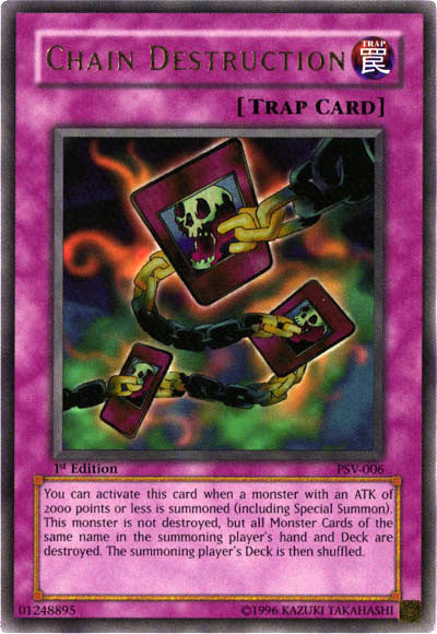 Chain Destruction [PSV-006] Ultra Rare | Jomio and Rueliete's Cards and Comics