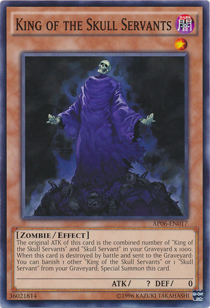 King of the Skull Servants [AP06-EN017] Common | Jomio and Rueliete's Cards and Comics