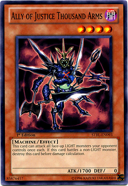 Ally of Justice Thousand Arms [STBL-EN093] Common | Jomio and Rueliete's Cards and Comics