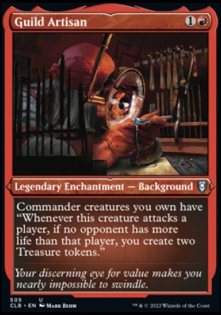 Guild Artisan (Foil Etched) [Commander Legends: Battle for Baldur's Gate] | Jomio and Rueliete's Cards and Comics