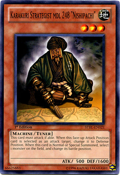 Karakuri Strategist mdl 248 Nishipachi [STBL-EN021] Common | Jomio and Rueliete's Cards and Comics