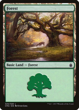 Forest (320) [Commander Anthology] | Jomio and Rueliete's Cards and Comics