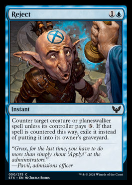 Reject [Strixhaven: School of Mages] | Jomio and Rueliete's Cards and Comics