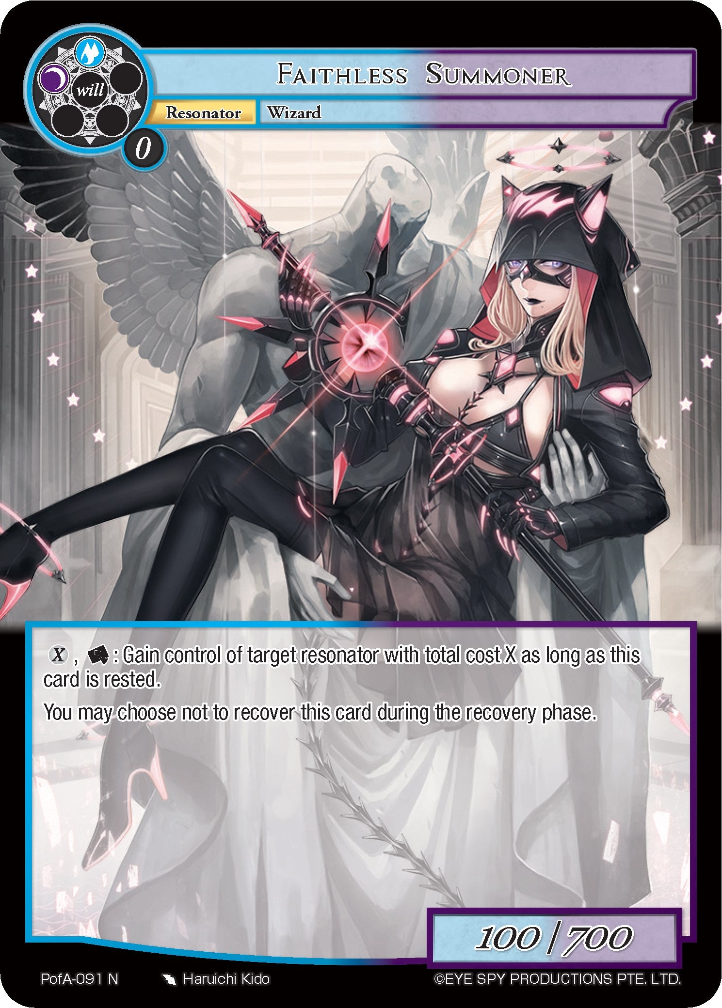 Faithless Summoner (PofA-091) [Alice Origin IV: Prologue of Attoractia] | Jomio and Rueliete's Cards and Comics