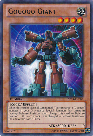 Gogogo Giant [SP14-EN003] Common | Jomio and Rueliete's Cards and Comics