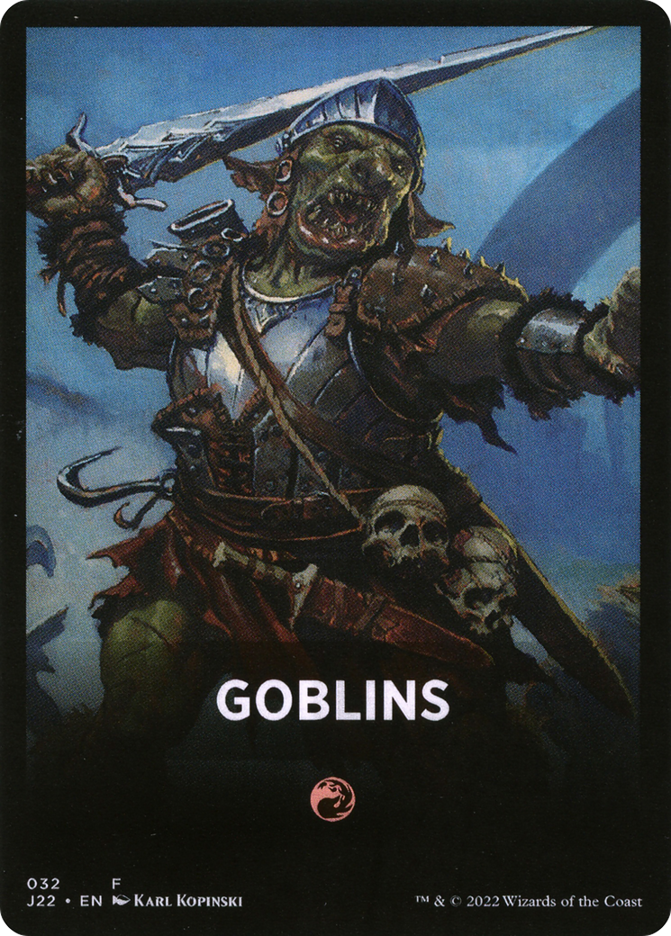 Goblins Theme Card [Jumpstart 2022 Front Cards] | Jomio and Rueliete's Cards and Comics