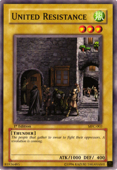 United Resistance [MFC-003] Common | Jomio and Rueliete's Cards and Comics
