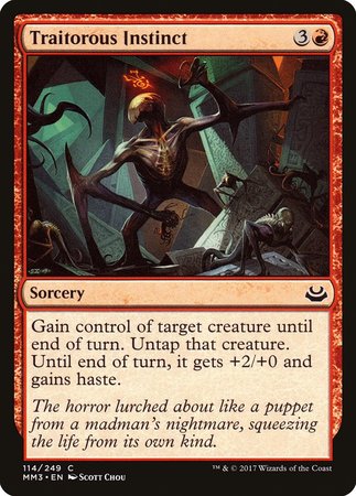 Traitorous Instinct [Modern Masters 2017] | Jomio and Rueliete's Cards and Comics
