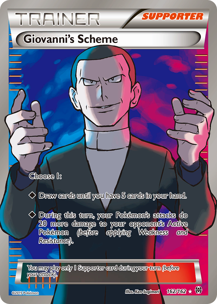 Giovanni's Scheme (162/162) [XY: BREAKthrough] | Jomio and Rueliete's Cards and Comics