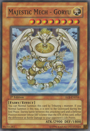Majestic Mech - Goryu [EOJ-EN016] Super Rare | Jomio and Rueliete's Cards and Comics