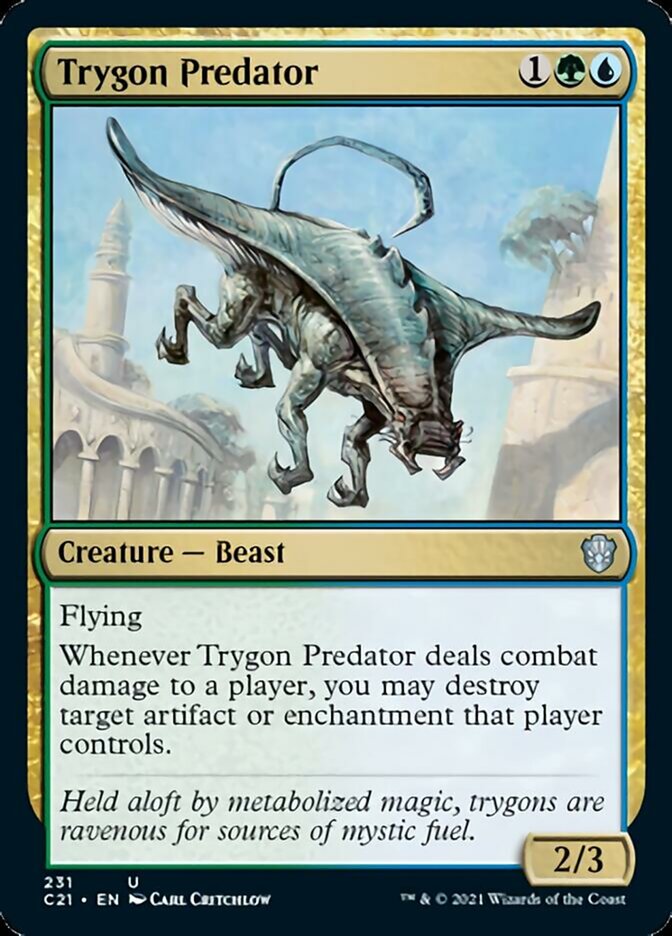Trygon Predator [Commander 2021] | Jomio and Rueliete's Cards and Comics