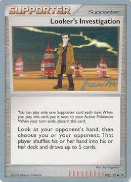 Looker's Investigation (109/127) (Queengar - Jason Martinez) [World Championships 2009] | Jomio and Rueliete's Cards and Comics