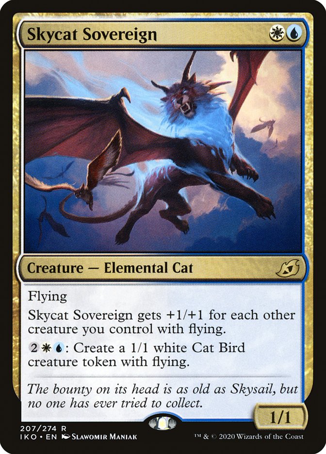 Skycat Sovereign [Ikoria: Lair of Behemoths] | Jomio and Rueliete's Cards and Comics