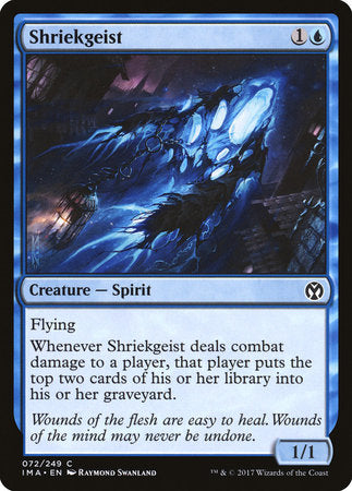 Shriekgeist [Iconic Masters] | Jomio and Rueliete's Cards and Comics