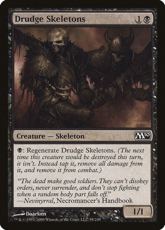 Drudge Skeletons [Magic 2010] | Jomio and Rueliete's Cards and Comics