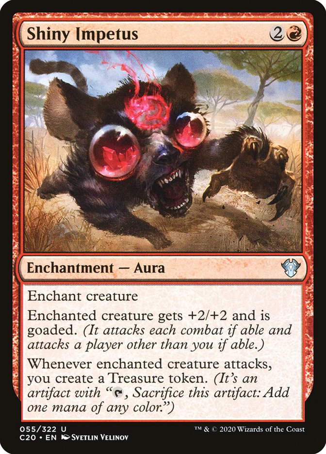 Shiny Impetus [Commander 2020] | Jomio and Rueliete's Cards and Comics