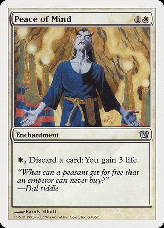 Peace of Mind [Ninth Edition] | Jomio and Rueliete's Cards and Comics