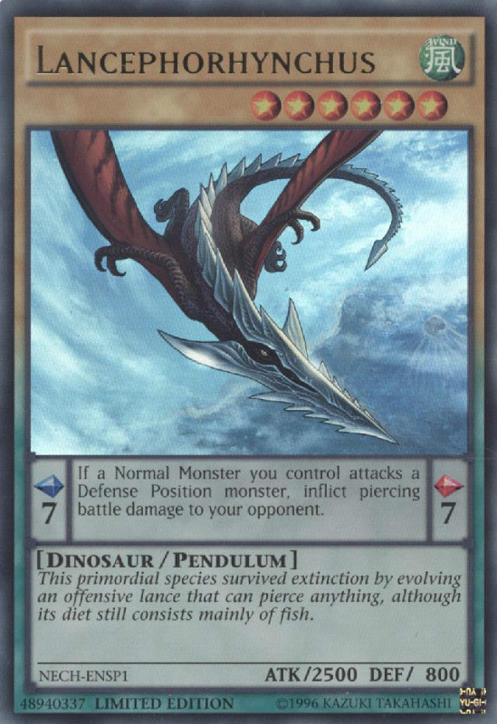 Lancephorhynchus (Sneak Peak) [NECH-ENSP1] Ultra Rare | Jomio and Rueliete's Cards and Comics