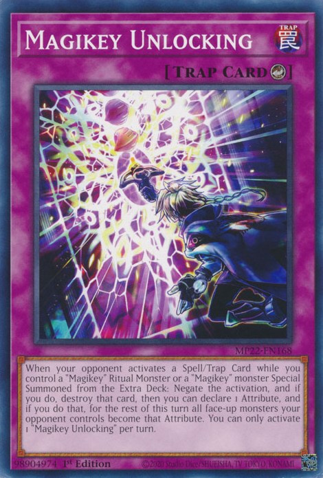 Magikey Unlocking [MP22-EN168] Common | Jomio and Rueliete's Cards and Comics