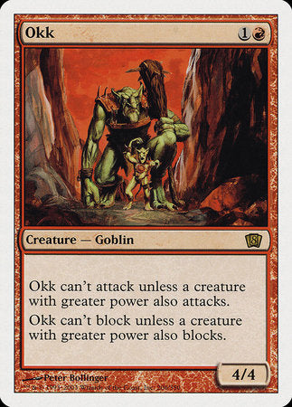 Okk [Eighth Edition] | Jomio and Rueliete's Cards and Comics