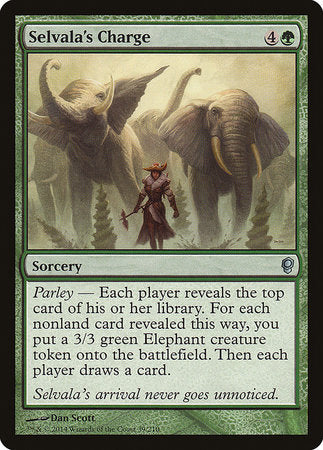 Selvala's Charge [Conspiracy] | Jomio and Rueliete's Cards and Comics