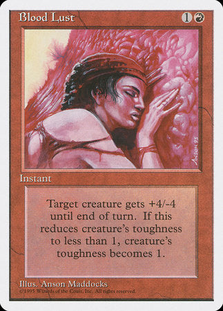 Blood Lust [Fourth Edition] | Jomio and Rueliete's Cards and Comics